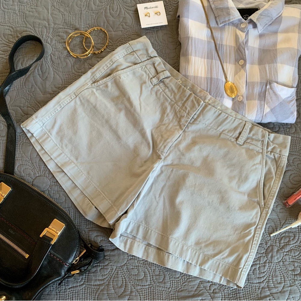 Retro J. Crew Broken-In Boyfriend Khaki Shorts